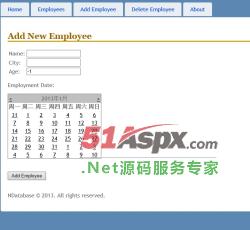 添加员工 添加员工