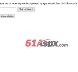 简易搜索界面 简易搜索界面