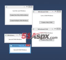 多个子窗口