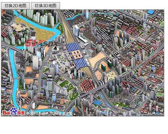 切换3D地图