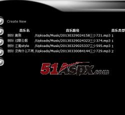 音乐列表