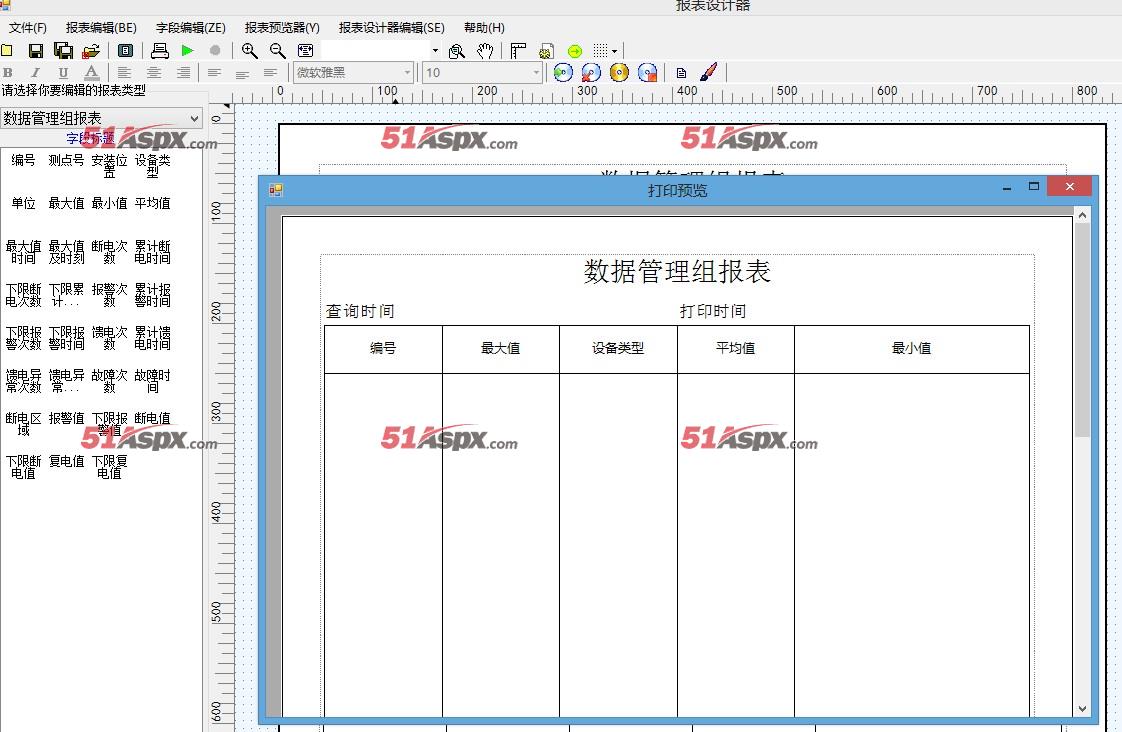 打印预览