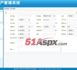 新增资产信息