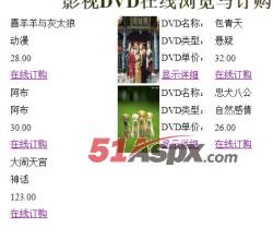 DVD浏览与订购