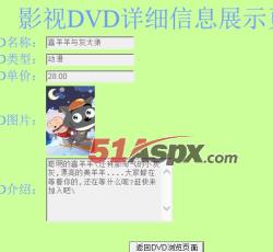DVD显示详细
