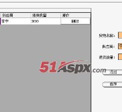 进货单添加