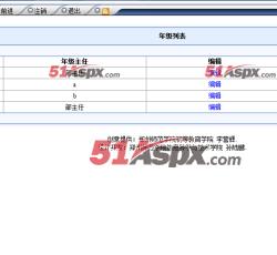 年级列表 年级列表