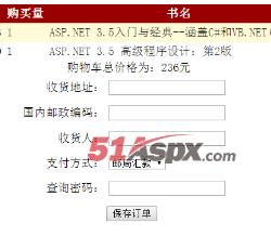 付款页面