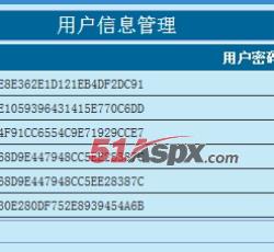 管理员信息管理 管理员信息管理