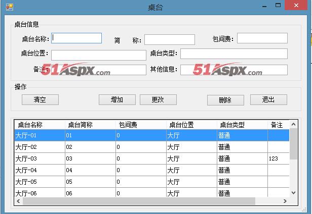 桌台管理