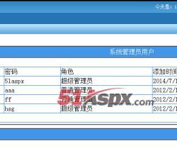 后台主界面 后台主界面