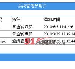 用户管理