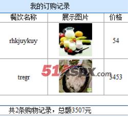 订购记录