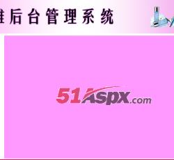 后台管理主界面