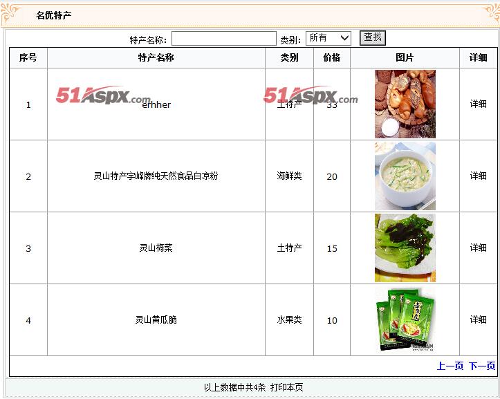 名优特产