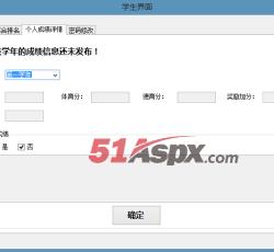 个人成绩详情