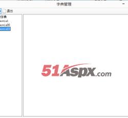 字典管理 字典管理