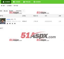 后台管理中心-会员中心