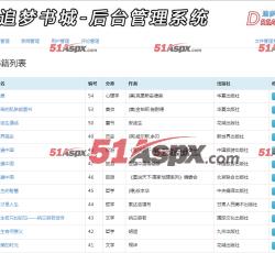 后台管理主界面