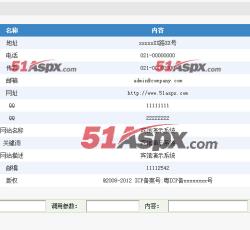 网站配置管理 网站配置管理