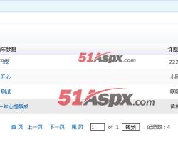梦想信息表