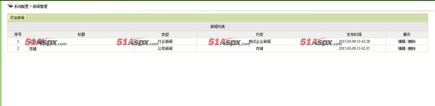 新闻列表