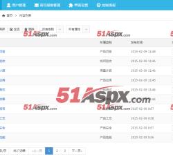 网站管理中心-内容管理