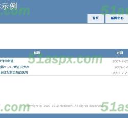 后台新闻列表