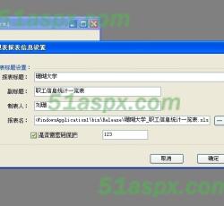 透视表报表设置