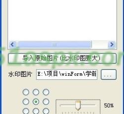 水印图效果处理