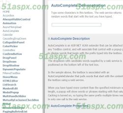 AutoComplete详细 AutoComplete详细