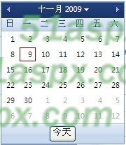 日期控件