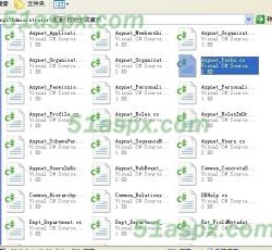 生成的代码文件