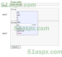修改拼写结果 修改拼写结果