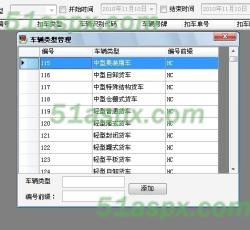 车辆类型
