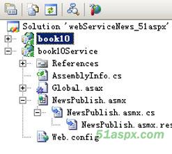 利用webService实现的51aspx新闻系统