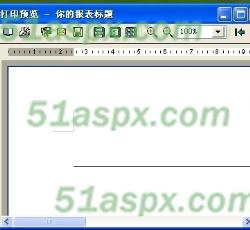 打印预览 打印预览