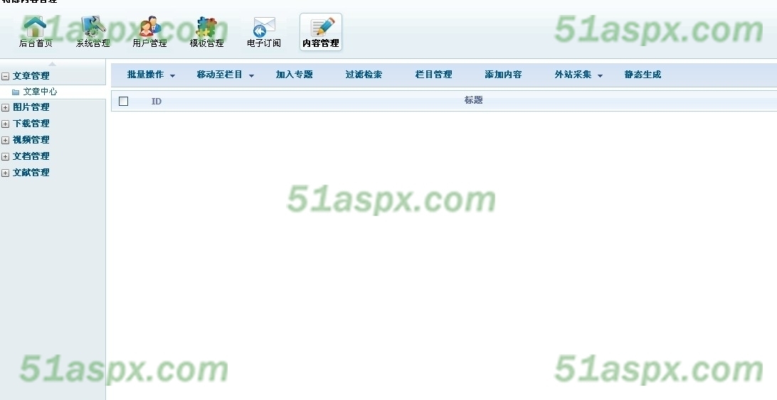 内容管理