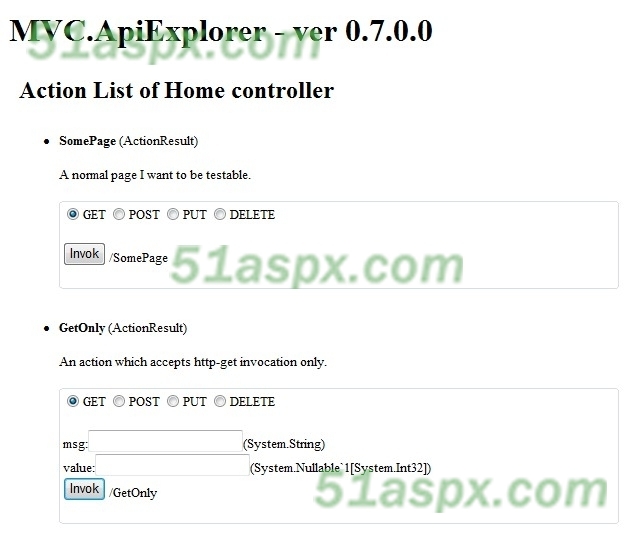 MVCApiExplorer