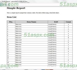 SimpleReport