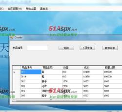 仓库信息