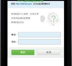 首页登录界面