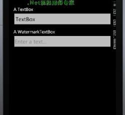 控件展示 控件展示