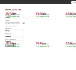创建站点 创建站点