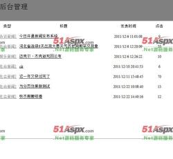后台管理