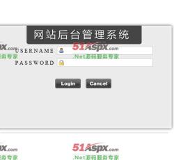后台登录