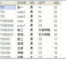 测试数据
