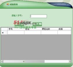 成绩查询 成绩查询
