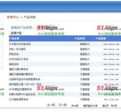 后台产品管理