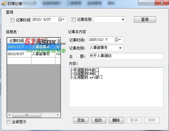 日常记事